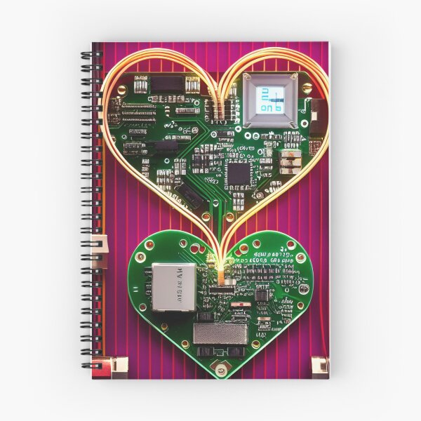 Item preview, Nature.exe #0884 Hearts Circuit designed and sold by GrumpyMrGrouper.