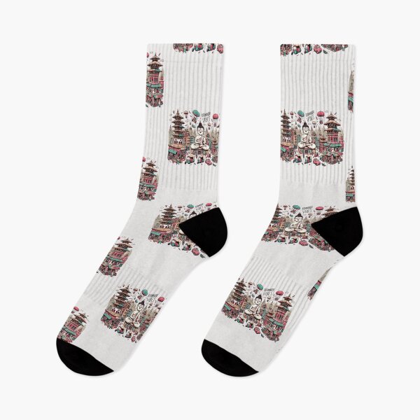 Item preview, Kathmandu Cityscape Vibes designed and sold by Places On Earth.