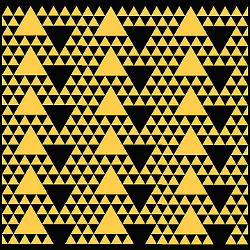 Artwork thumbnail, Triangle Pattern by zzzozzo
