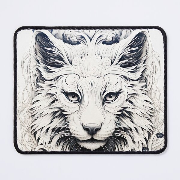 Item preview, Bobcat Illustration designed and sold by OccultDreams.
