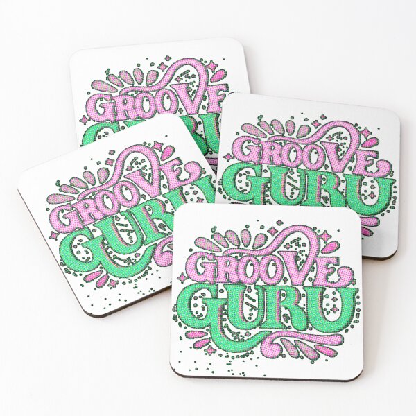 Item preview, Groove Guru Color Halftone designed and sold by Weehawoo.