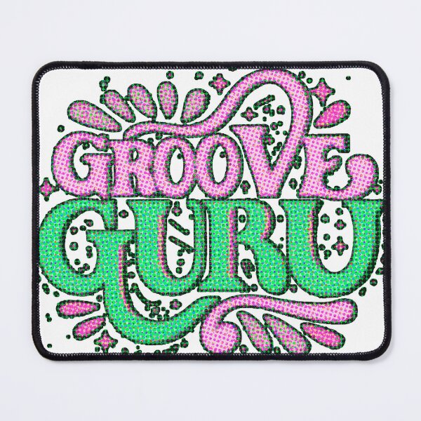 Item preview, Groove Guru Color Halftone designed and sold by Weehawoo.