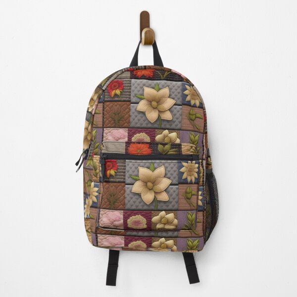 Item preview, Tweed Patchwork floral designed and sold by Roxburylane.