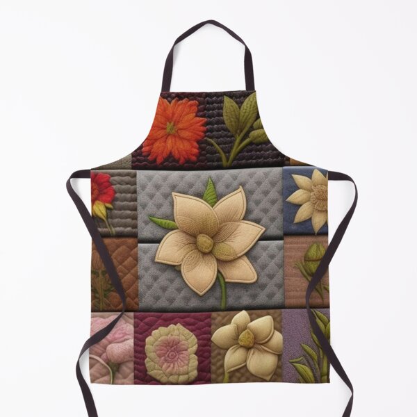 Item preview, Tweed Patchwork floral designed and sold by Roxburylane.