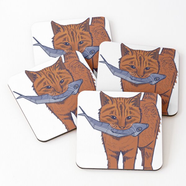 Item preview, Cat and Fish designed and sold by maxberube.