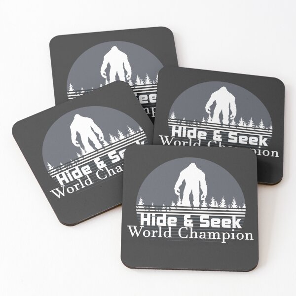 Item preview, Sasquatch Hide and Seek designed and sold by GreenGuyTees.