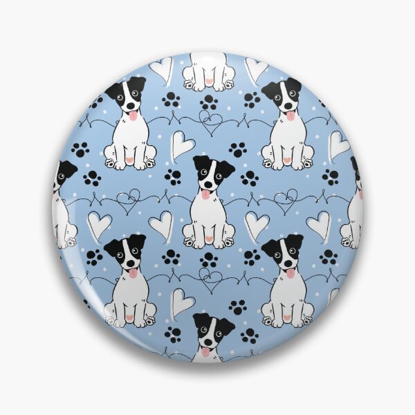 Item preview, Love Smooth Coat Black Jack Russell Terrier 6 designed and sold by Lulupainting.