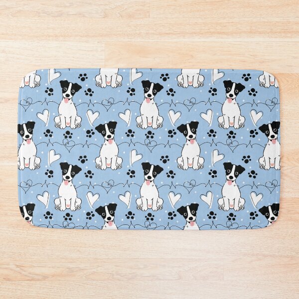 Item preview, Love Smooth Coat Black Jack Russell Terrier 6 designed and sold by Lulupainting.