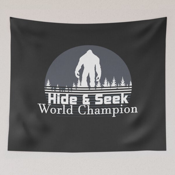 Item preview, Sasquatch Hide and Seek designed and sold by GreenGuyTees.