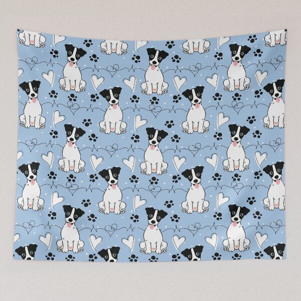 Item preview, Love Smooth Coat Black Jack Russell Terrier 6 designed and sold by Lulupainting.