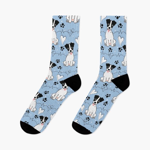 Item preview, Love Smooth Coat Black Jack Russell Terrier 6 designed and sold by Lulupainting.