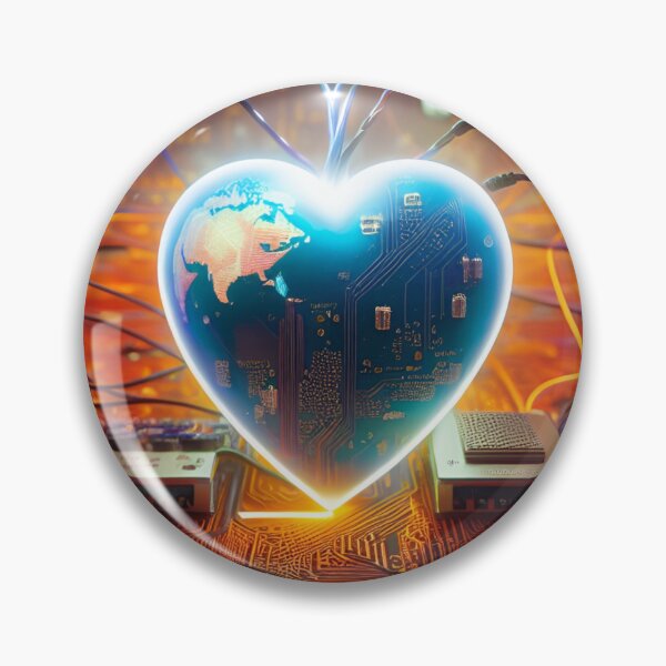 Item preview, Nature.exe #0885 Earth Heart Processor designed and sold by GrumpyMrGrouper.