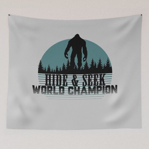 Item preview, Hide & Seek World Champion Bigfoot designed and sold by GreenGuyTees.