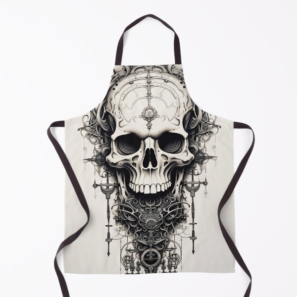 Item preview, Steampunk Skull Illustration designed and sold by OccultDreams.