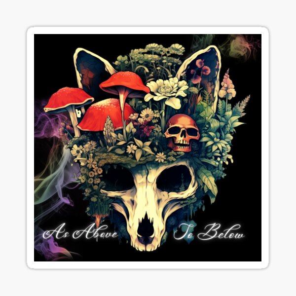 Item preview, As above so below fox designed and sold by Genoslugcs.