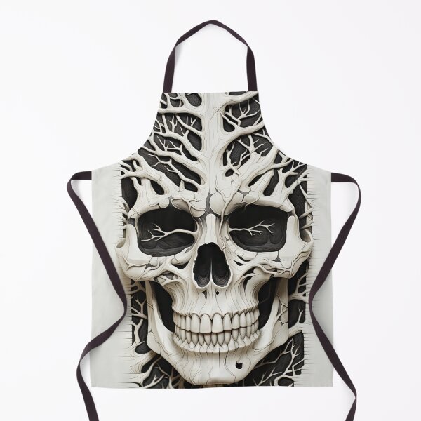 Item preview, Tree of Life Skull Illustration designed and sold by OccultDreams.