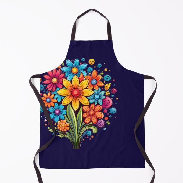 Item preview, Copy of bright colored flowers designed and sold by Nanthikan.