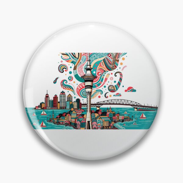 Item preview, Auckland Skyline designed and sold by Places On Earth.