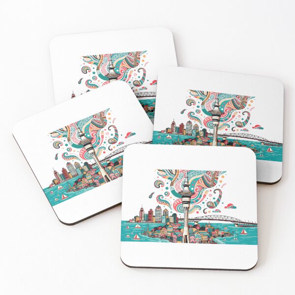Item preview, Auckland Skyline designed and sold by Places On Earth.