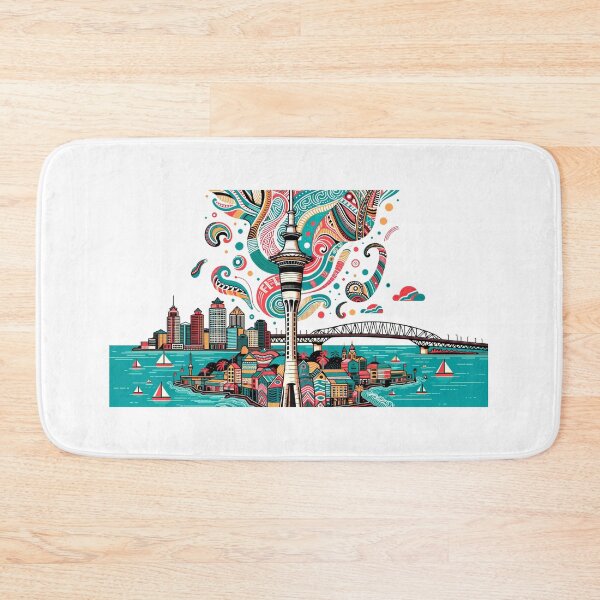 Item preview, Auckland Skyline designed and sold by Places On Earth.