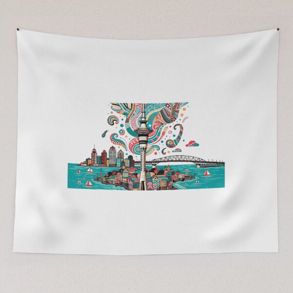 Item preview, Auckland Skyline designed and sold by Places On Earth.