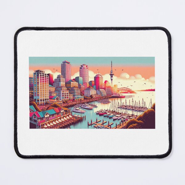 Item preview, Viaduct Harbour Auckland designed and sold by Places On Earth.
