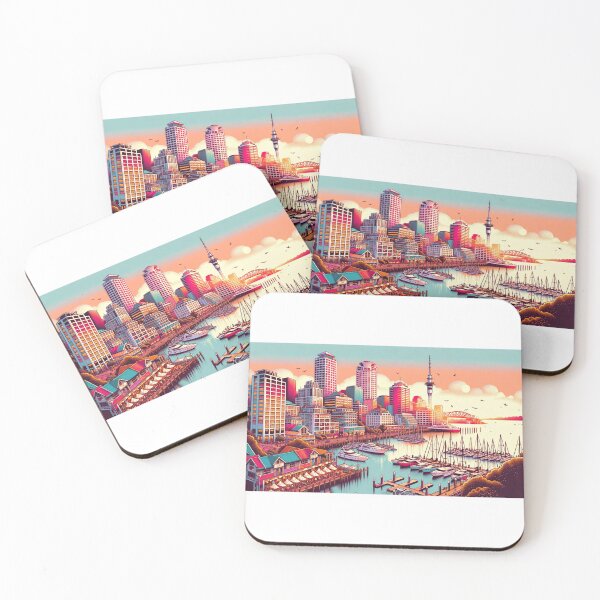 Item preview, Viaduct Harbour Auckland designed and sold by Places On Earth.