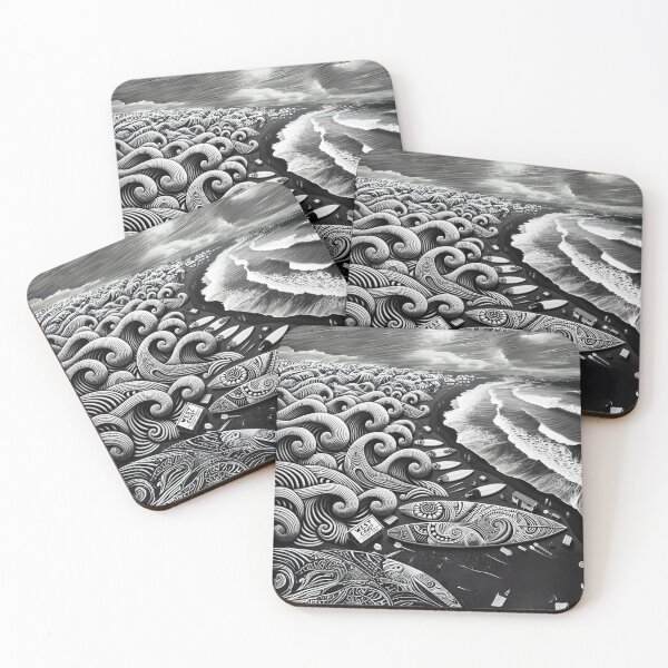 Item preview, Maori Pattern Beach designed and sold by Places On Earth.