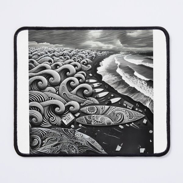 Item preview, Maori Pattern Beach designed and sold by Places On Earth.