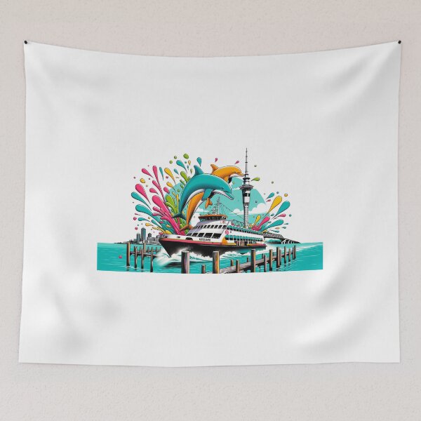 Item preview, Auckland Ferry designed and sold by Places On Earth.