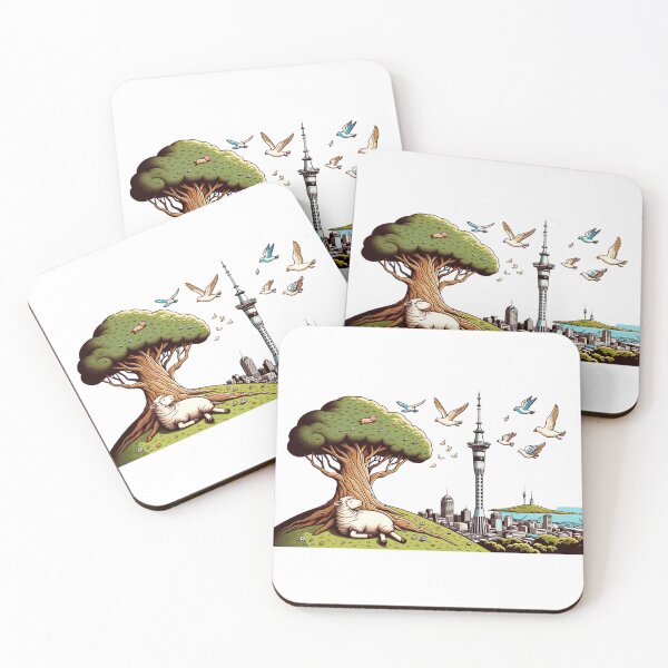 Item preview, One tree Hill Auckland designed and sold by Places On Earth.