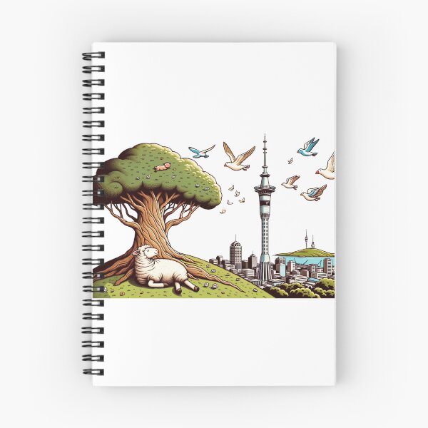 Item preview, One tree Hill Auckland designed and sold by Places On Earth.