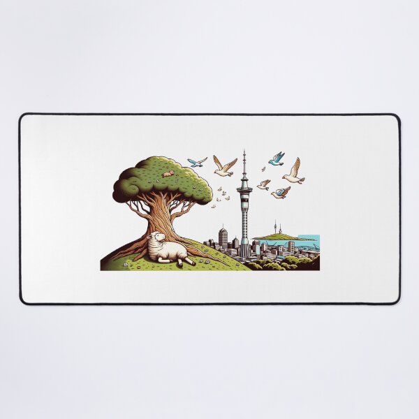 Item preview, One tree Hill Auckland designed and sold by Places On Earth.