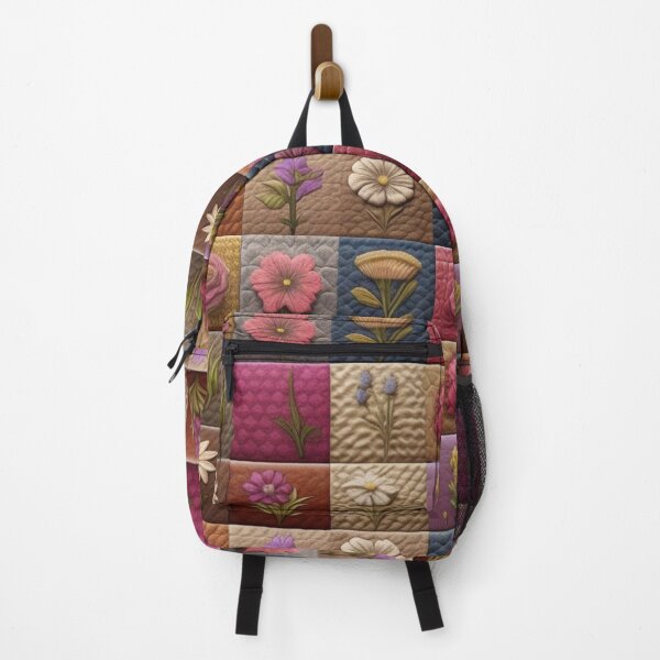 Item preview, Tweed floral Patchwork designed and sold by Roxburylane.