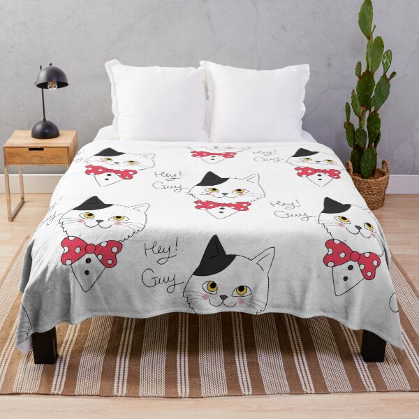 Item preview, gentlemen cat head, cute cat head decoration, cat head hey guy designed and sold by GreyStanzione1.