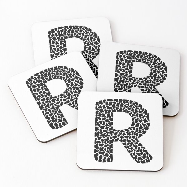 Item preview, Letter R - Black and White designed and sold by LiimiimHaywaas.