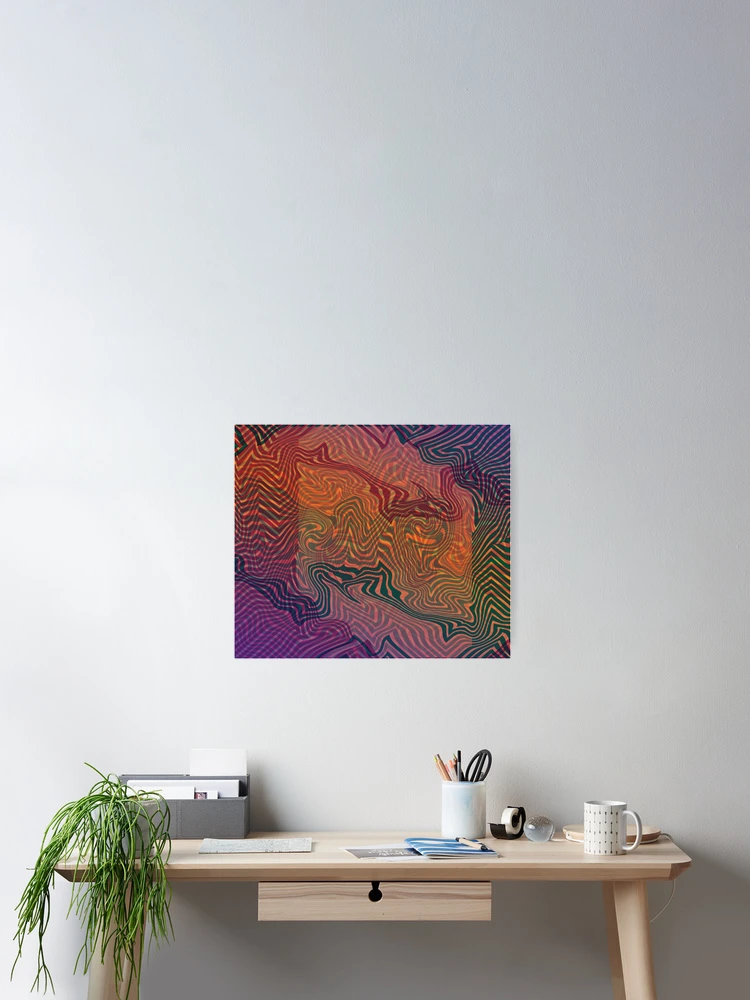 Thumbnail 2 of 3, Poster, Psychedelic designed and sold by TwoBitMathews.