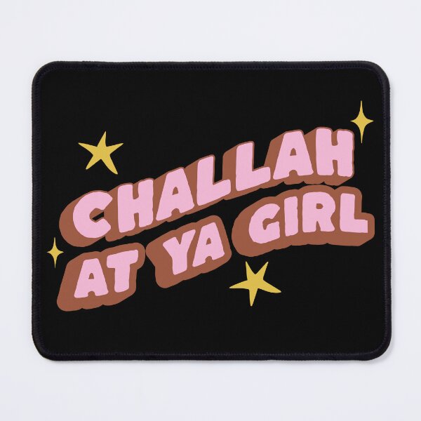 Item preview, Challah At Ya Girl Hanukkah designed and sold by knittybynatured.