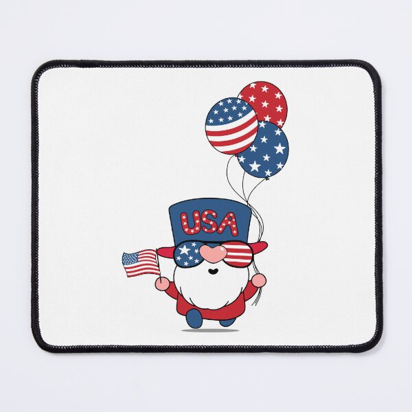 Item preview, clown cat with us flag, cat with us flag, happy cat clown on 4th July designed and sold by GreyStanzione1.