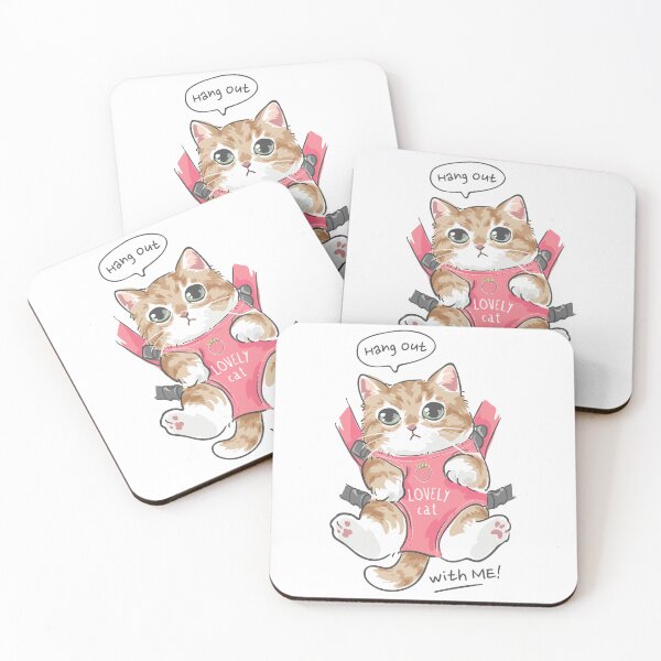 Item preview, cute cat in sling carrier, cat in sling carrier, lovely cat in sling carrier designed and sold by GreyStanzione1.