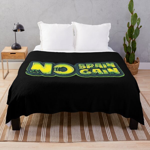 Item preview, No Brain No Gain - Lazy Halloween Costume designed and sold by Whimsical Thinker.