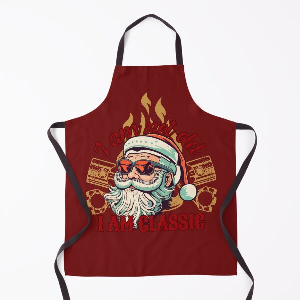 Item preview, Santa Claus classic motorcycle rider designed and sold by VieBelieve.