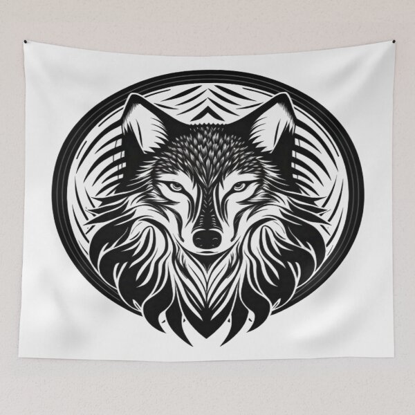 Item preview, Tribal Wolf designed and sold by NightWispStudio.