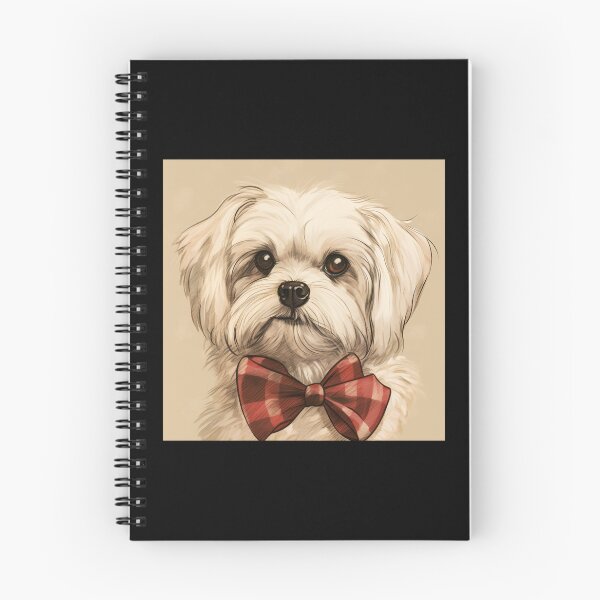 Artikelvorschau, Maltese Christmas Plaid Watercolor entworfen und verkauft von rafaeltto.