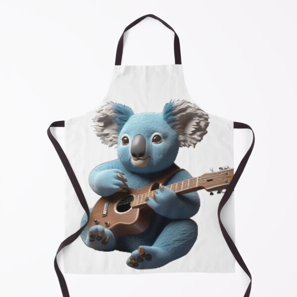 Artikelvorschau, Eine Bluesgitarre, die einen Koalabär spielt entworfen und verkauft von MusicalArtisty.