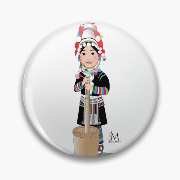 Item preview, 1 of the tribes in Thailand, Akha designed and sold by SonAndMom.