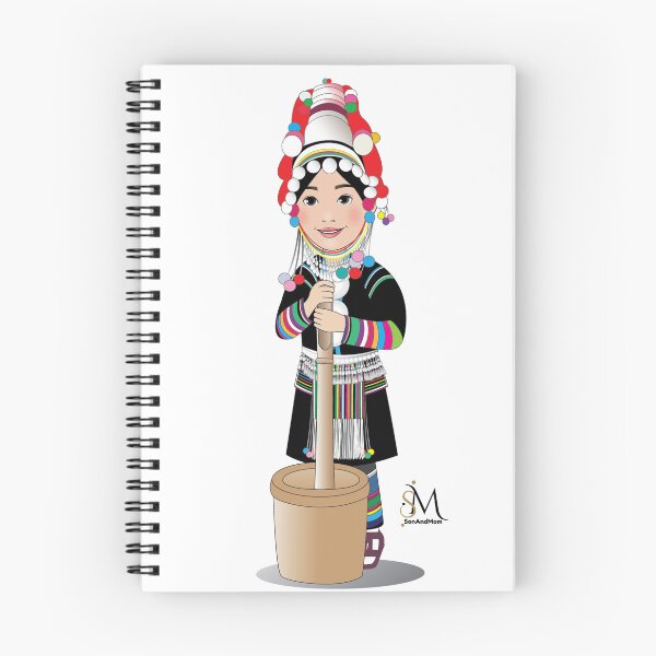 Item preview, 1 of the tribes in Thailand, Akha designed and sold by SonAndMom.
