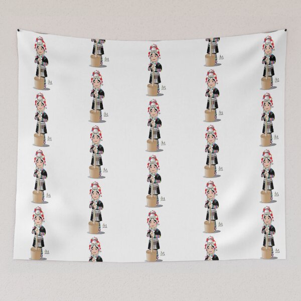 Item preview, 1 of the tribes in Thailand, Akha designed and sold by SonAndMom.