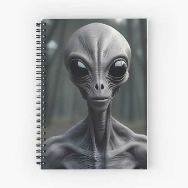 Artikelvorschau, Grauer Alien im Wald entworfen und verkauft von jrk123.