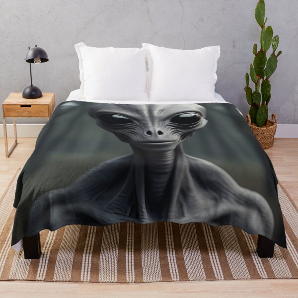 Item preview, Gray Alien in the Forest designed and sold by jrk123.